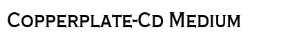 Copperplate-Cd Medium preview