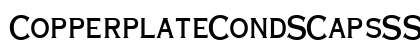 CopperplateCondSCapsSSK Bold preview