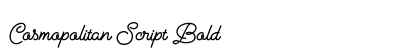 Cosmopolitan Script Bold preview