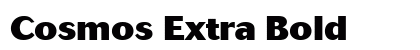 Cosmos Extra Bold Preview