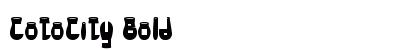CotoCity Bold preview