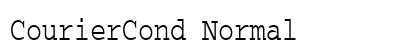 CourierCond Normal Preview