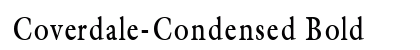 Coverdale-Condensed Bold preview