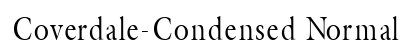 Coverdale-Condensed Normal Preview