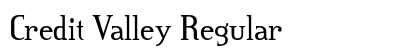 Credit Valley Regular Preview