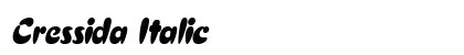 Cressida Italic preview