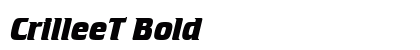 CrilleeT Bold preview