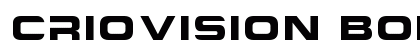 Criovision Bold preview