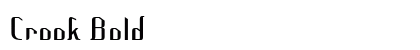 Crook Bold Preview