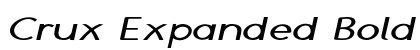 Crux Expanded Bold Preview