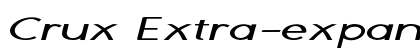 Crux Extra-expanded Bold Preview