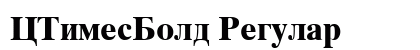 CTimesBold Regular preview