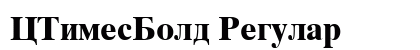 CTimesBold Regular preview