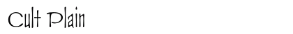 Cult Plain preview