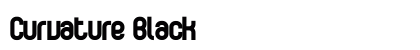 Curvature Black Font