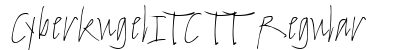 CyberkugelITC TT Regular preview