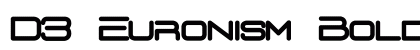 D3 Euronism Bold Regular preview
