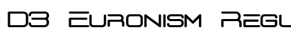 D3 Euronism Regular preview