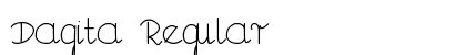 Dagita Regular preview