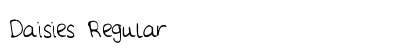 Daisies Regular preview