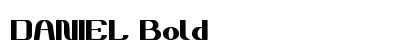 DANIEL Bold preview