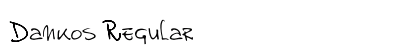 Dankos Regular preview