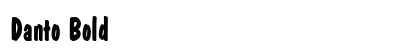 Danto Bold preview
