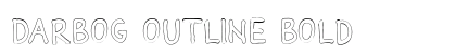 Darbog outline Bold preview