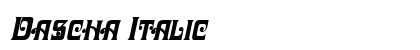 Dascha Italic Preview