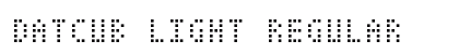 DatCub Light Regular preview