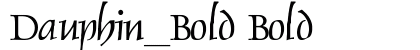 Dauphin_Bold Bold preview