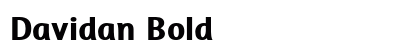 Davidan Bold preview