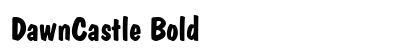 DawnCastle Bold preview