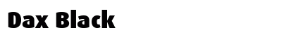 Dax Black Preview