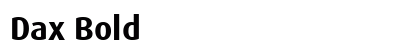 Dax Bold preview