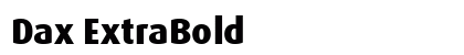 Dax ExtraBold Preview