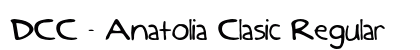 DCC - Anatolia Clasic Regular preview