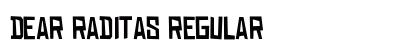 DEAR RADITAS Regular preview