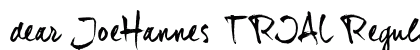 dear_JoeHannes_TRIAL Regular preview