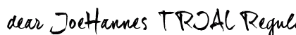 dear_JoeHannes_TRIAL Regular preview
