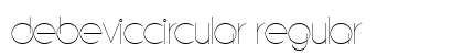 DebevicCircular Regular preview