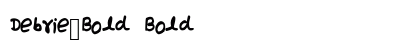 Debrie_Bold Bold preview