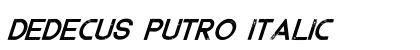 Dedecus Putro Italic preview