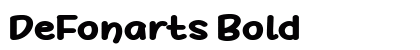 DeFonarts Bold Preview