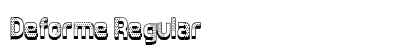 Deforme Regular preview
