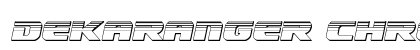 Dekaranger Chrome Italic Italic preview