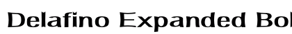 Delafino Expanded Bold Preview