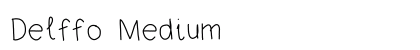 Delffo Medium preview