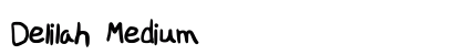 Delilah Medium preview