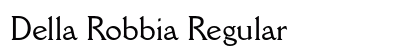Della Robbia Regular Preview